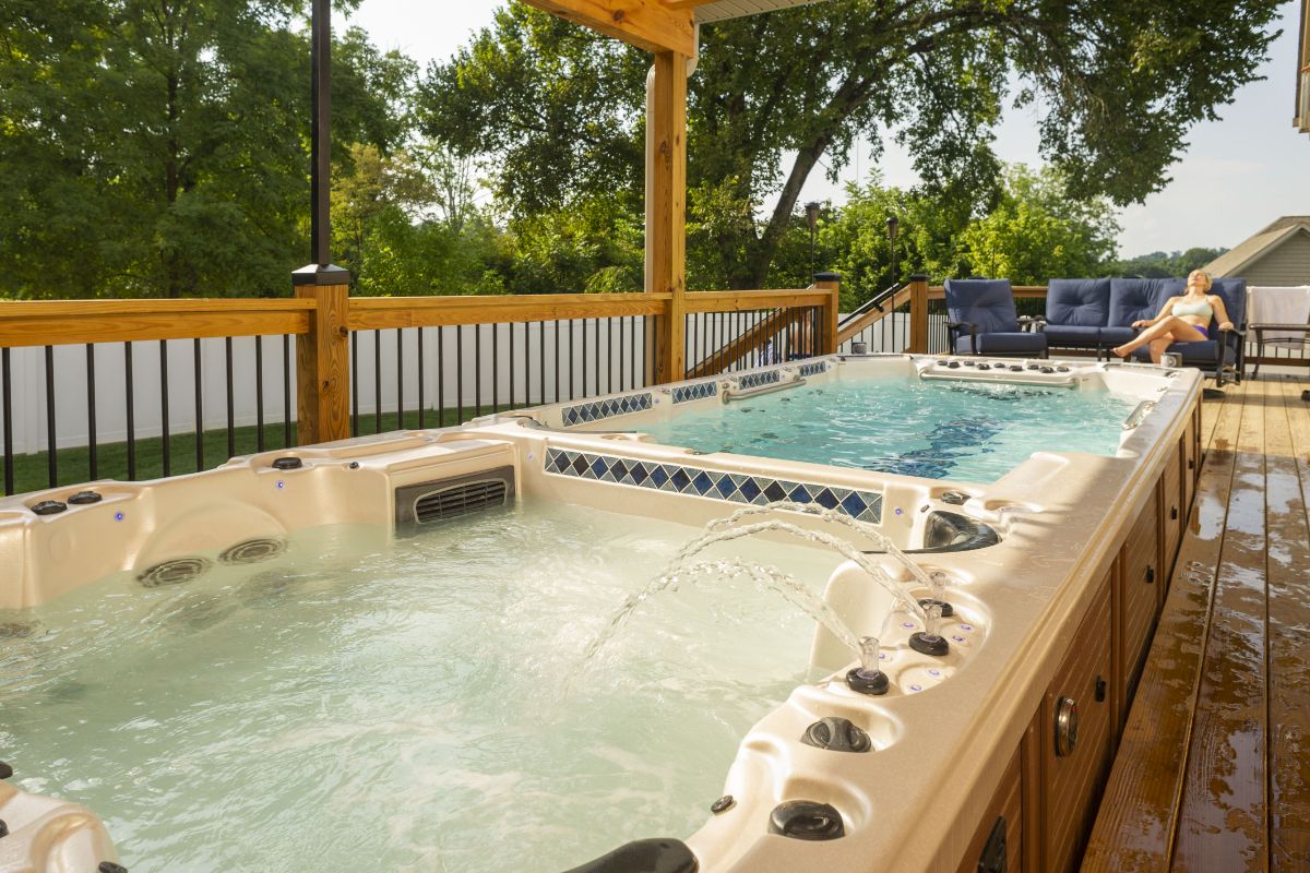 Custom upgrades for hot tubs and spas