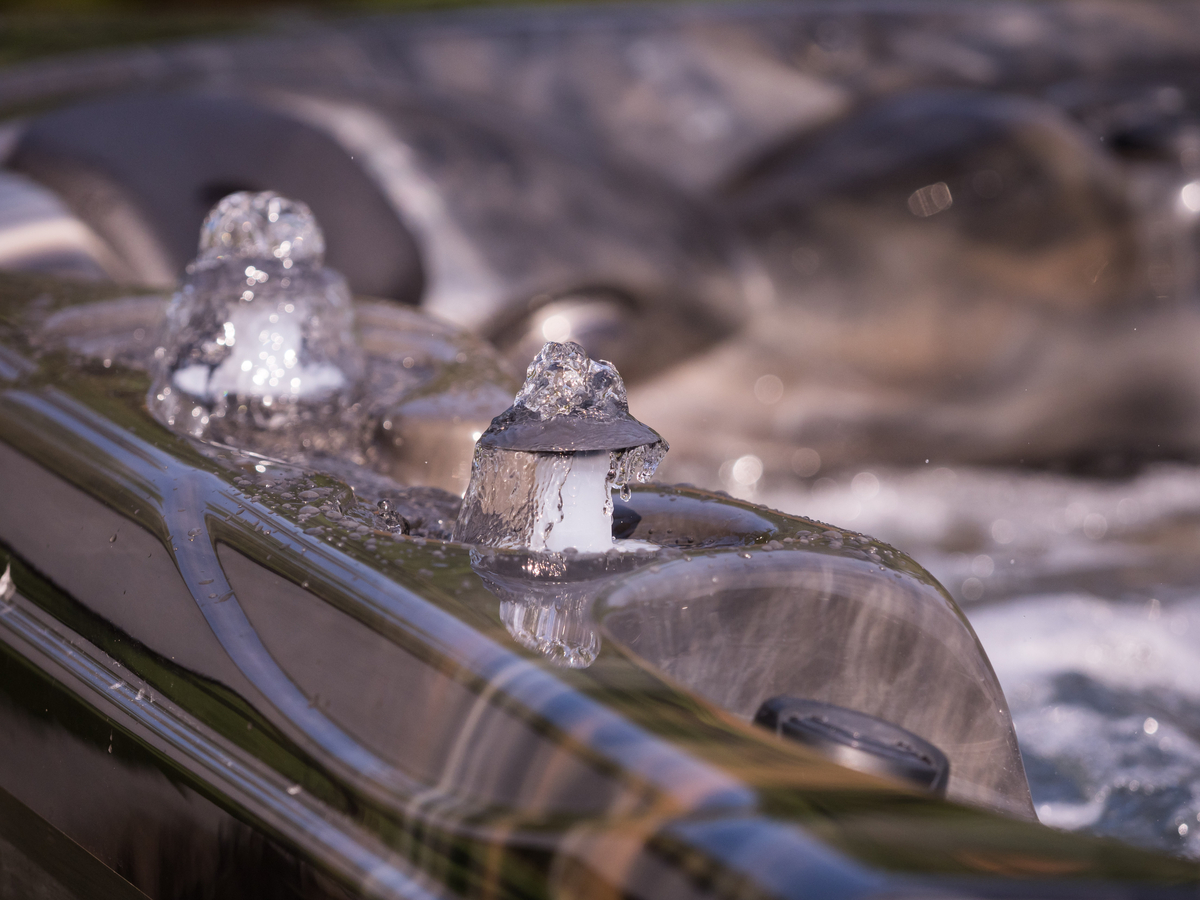 Custom upgrades for hot tubs