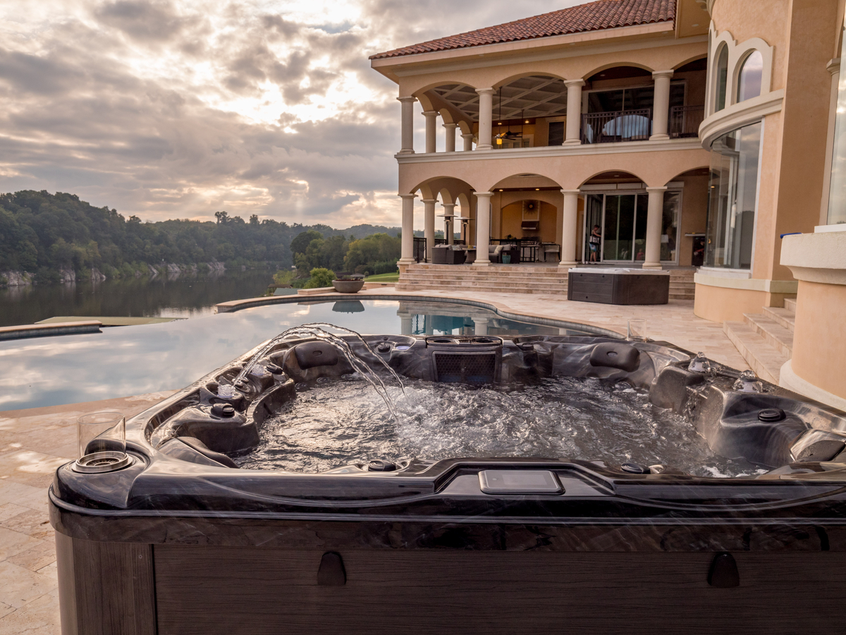 Custom upgrades for hot tubs