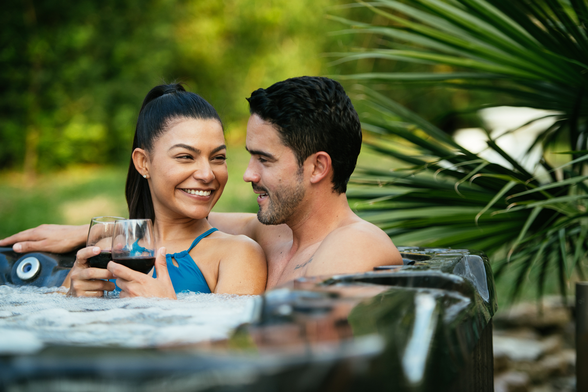 Custom upgrades for hot tubs