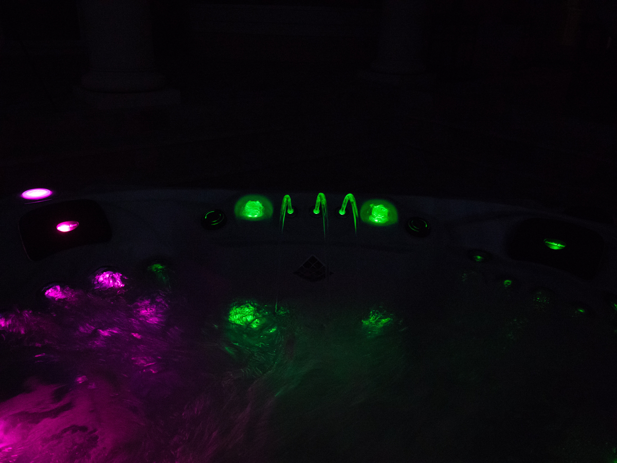 Custom upgrades for hot tubs