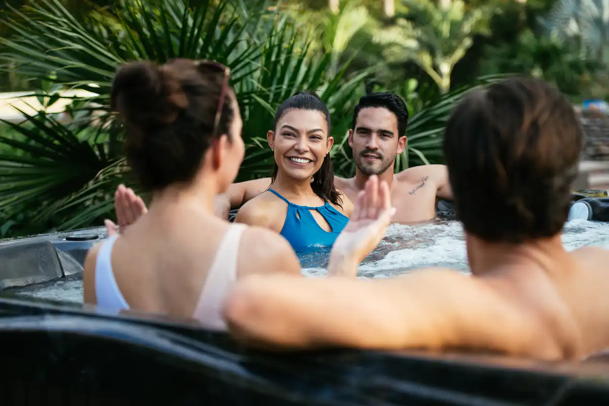 Custom upgrades for hot tubs