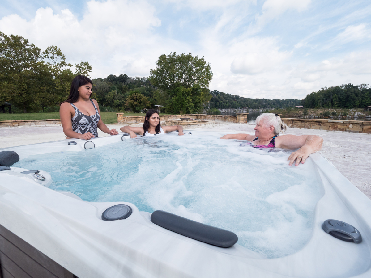 Custom upgrades for hot tubs