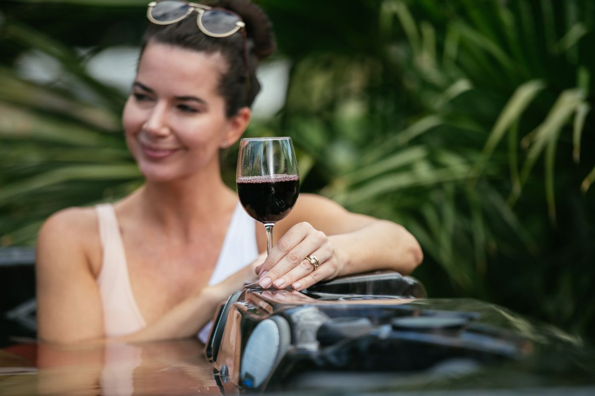 Spa pillows and stairs