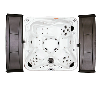 Ariel View of Dr Wellness G-5000 TuffTop Tranquility Spa