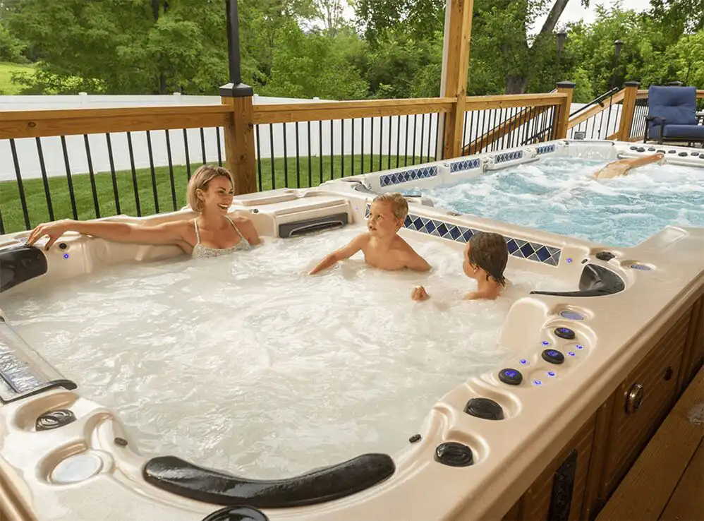 Multi jet hudson bay hot tubs