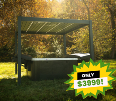 Relaxation Oasis with Pergola