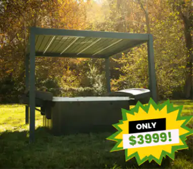 Relaxation Oasis with Pergola