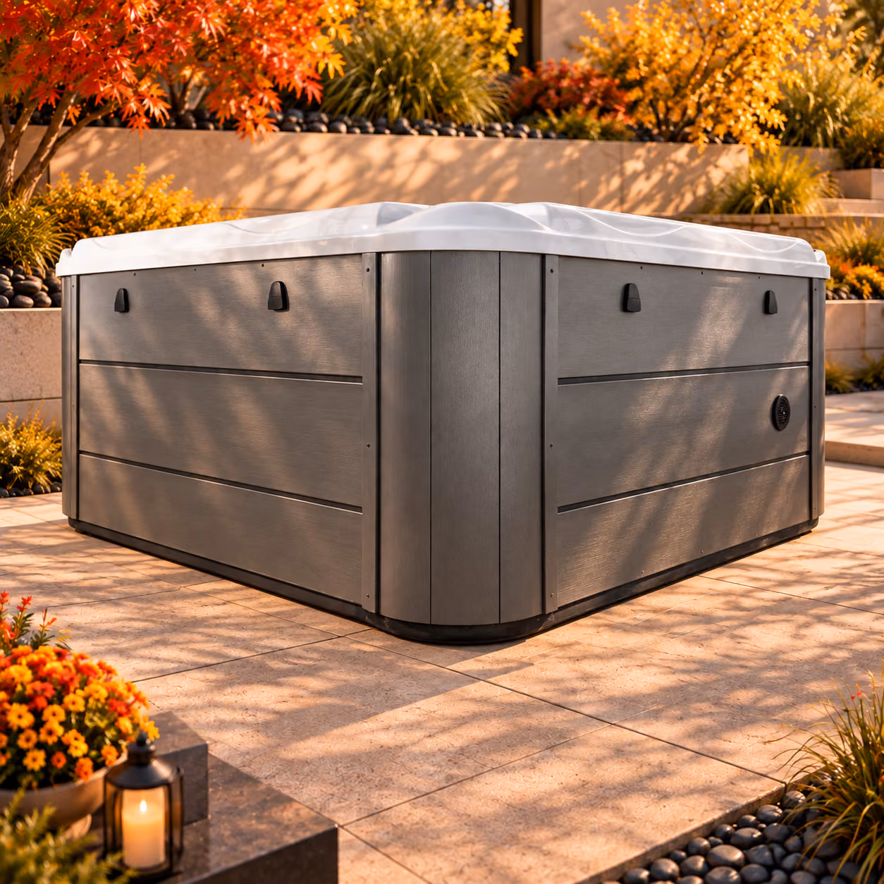 Catalina Luxury Armstrong Hot Tub, side view