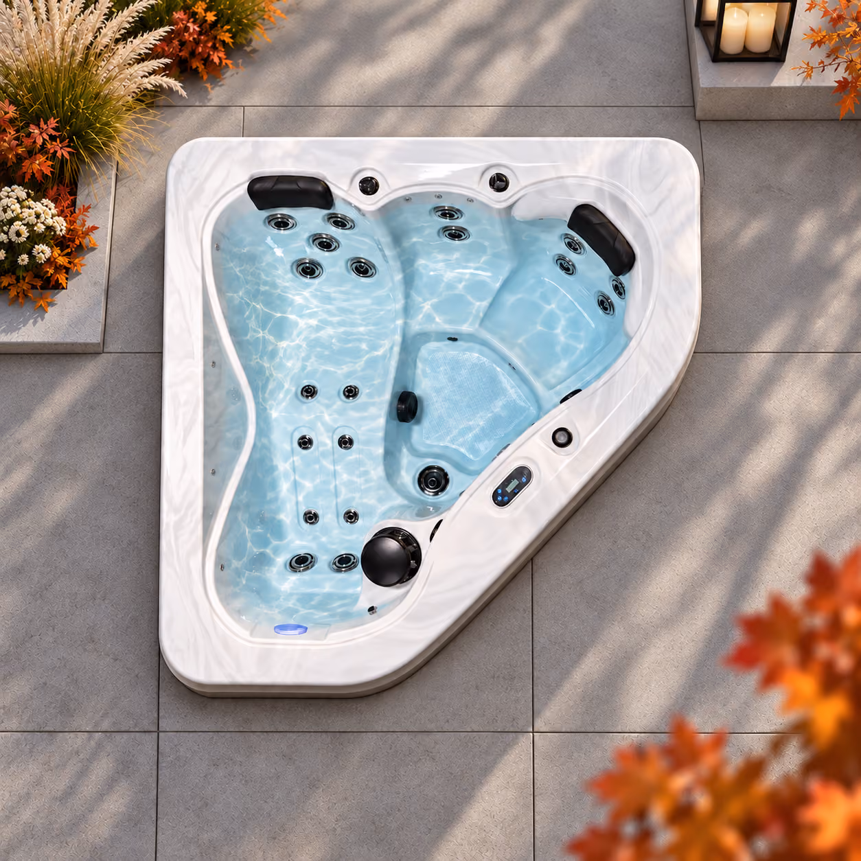 Dr. Wellness G-2000 Spa, top view