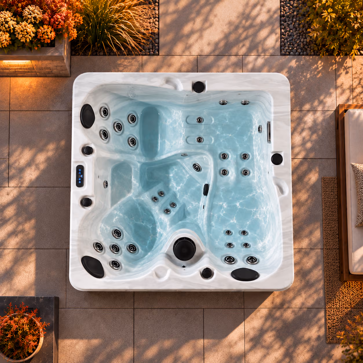 Dr. Wellness G-3 Spa, top view