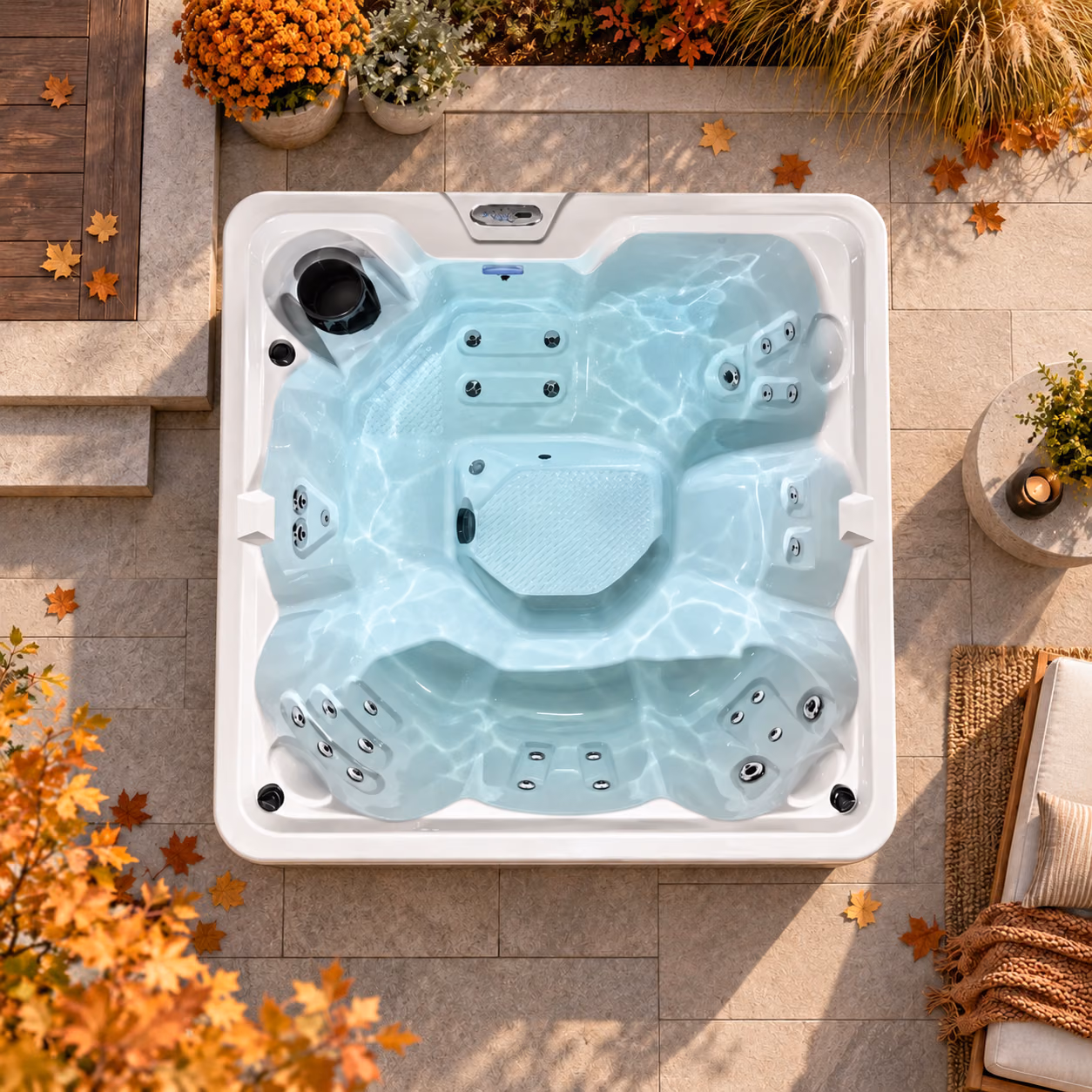 Hudson Bay HB29 Spa, top view