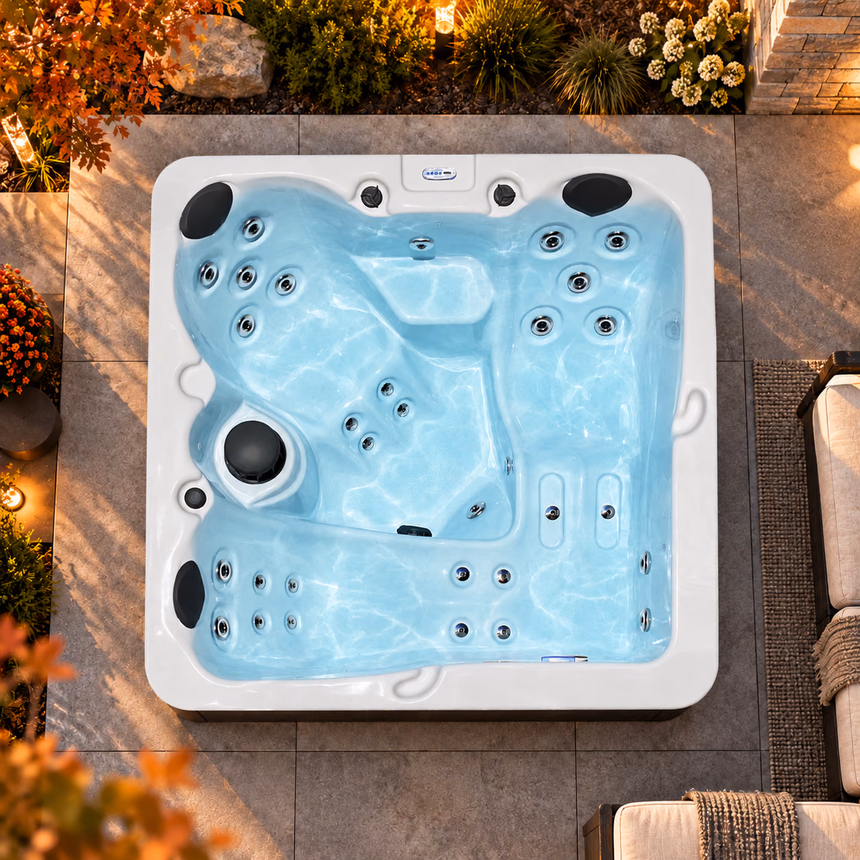 Hudson Bay HB31 Spa, top view