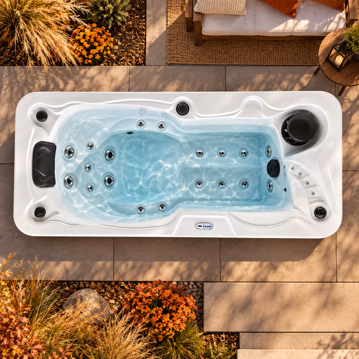 Hudson Bay HBSL Spa, top view