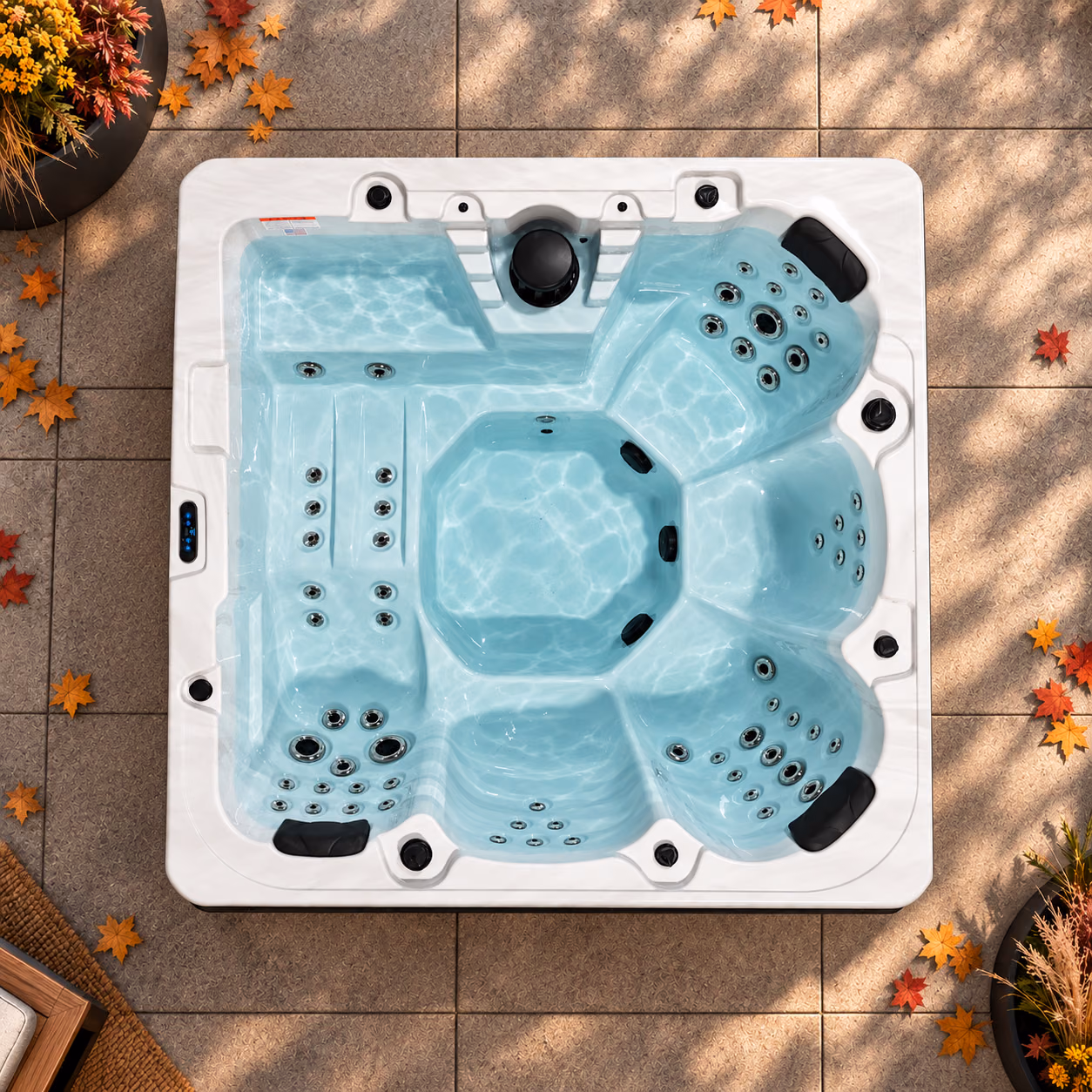 Hudson Bay X-12 Spa, top view